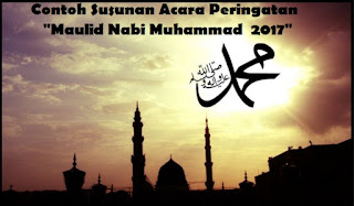 Contoh Susunan Acara Peringatan Maulid Nabi Muhammad (Di Masjid)