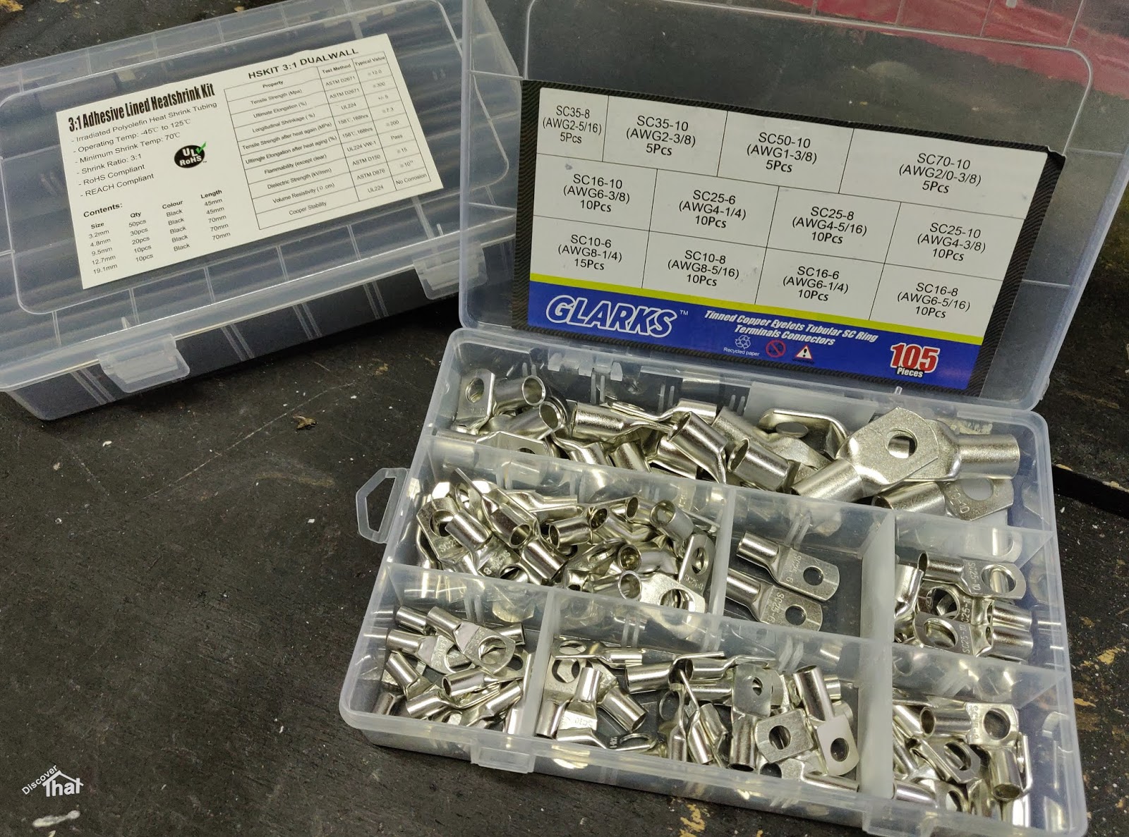 DiscoverThat Journal Anderson power connectors