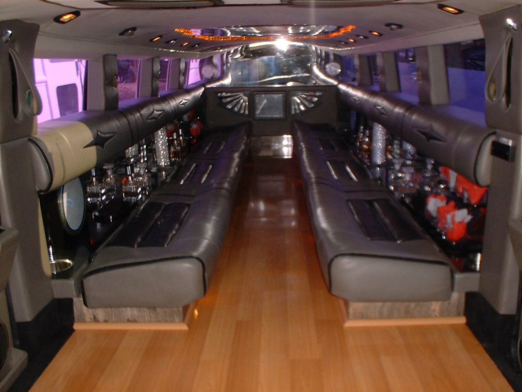 wallpaper: Hummer limo interiors