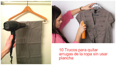  10 TRUCOS PARA QUITAR ARRUGAS DE LA ROPA SIN USAR PLANCHA