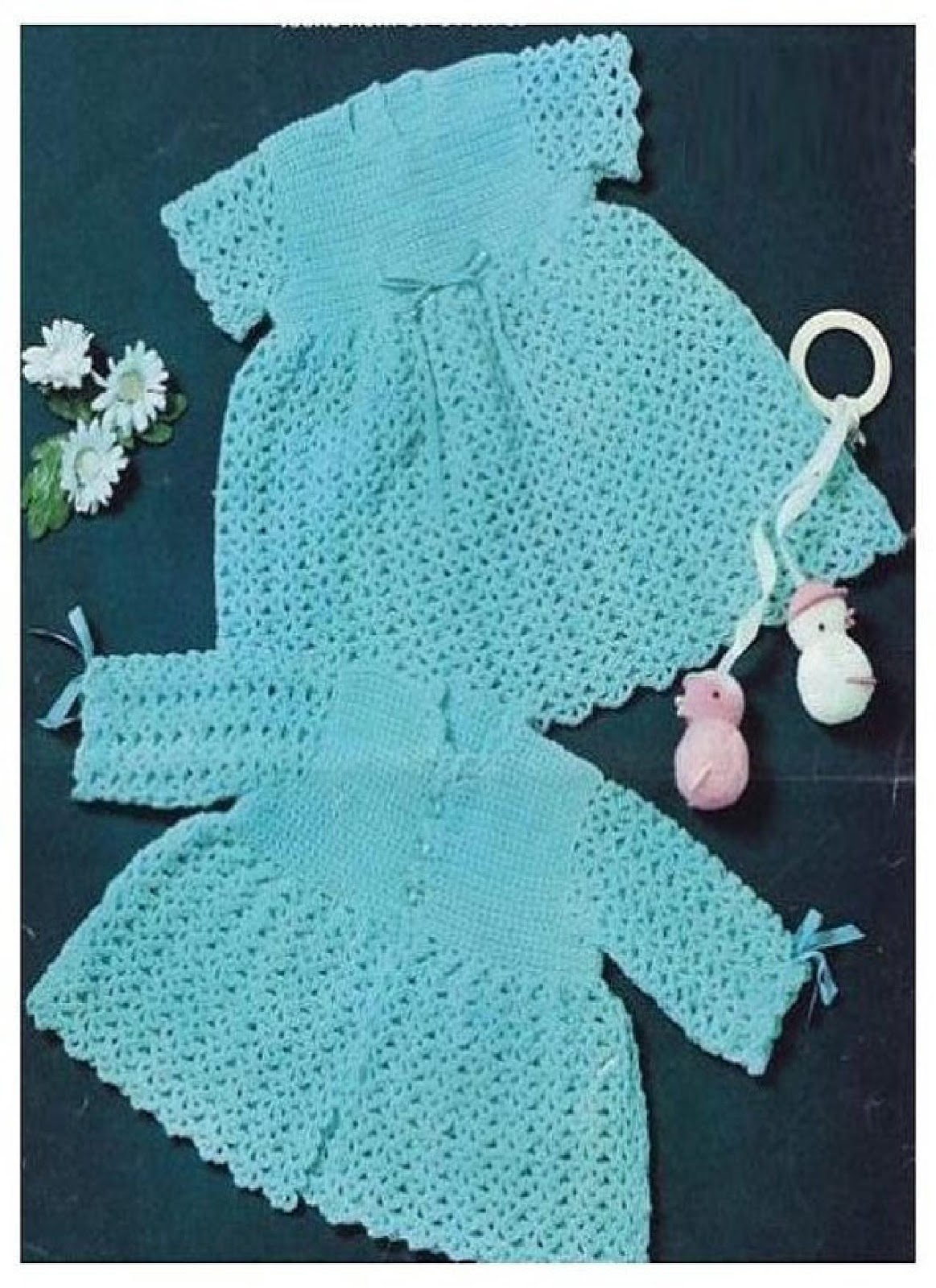 Crochet Baby Dress Jacket Pattern Ovie Media