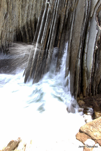 Flysch de la playa Itzurun de Zumaia