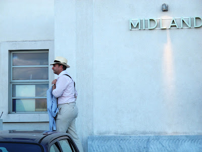vintage fashion at the Midland hotel Morecambe