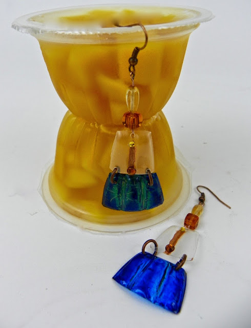 Earrings designed by Linda Fulmer