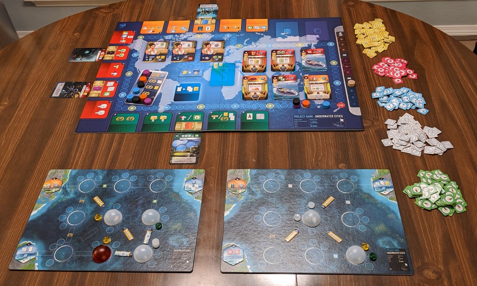 The Game Dork's Gaming Corner Board Game Review Underwater Cities