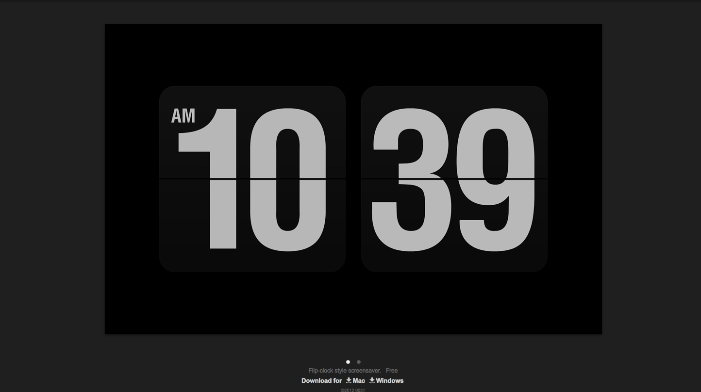 clock screensaver Wallpapers Free