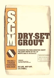 جراوت التطبيق الجاف Dry-Set Grout