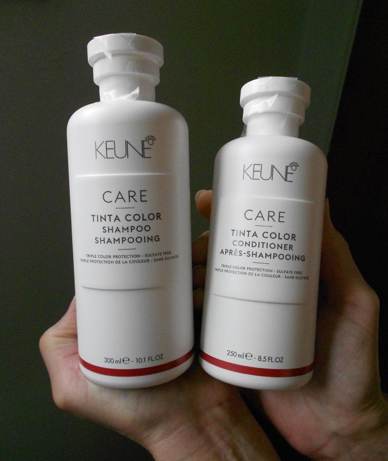 Keune Tinta Color Care Shampoo and Conditioner Review Beauty Kisses