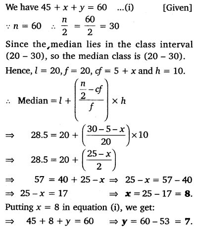 ncert solution for class-10 maths chapter 14 ex 14.3