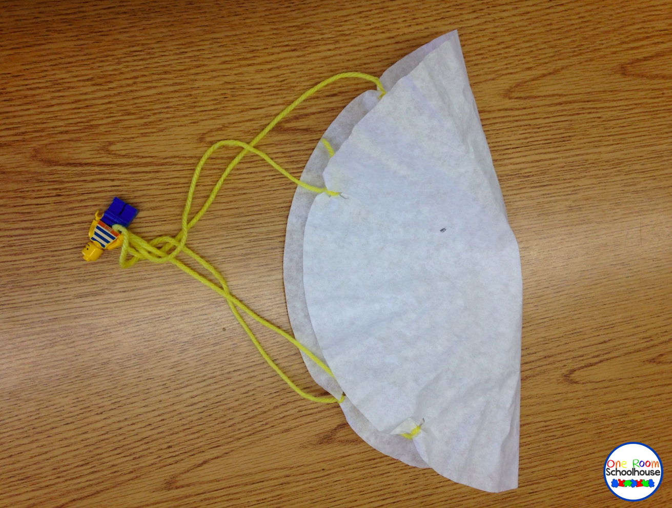 Parachute STEM Challenge One Room Schoolhouse
