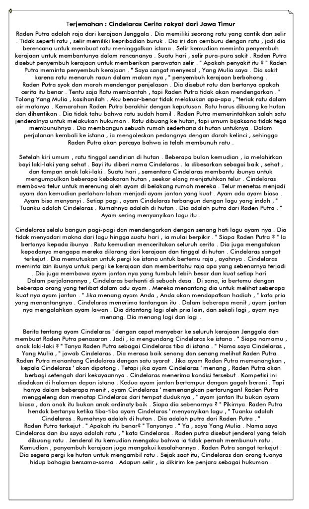 Dialog cerita rakyat yang bertokoh 8 orang singkat Dialog cerita rakyat yang bertokoh 8 orang singkat