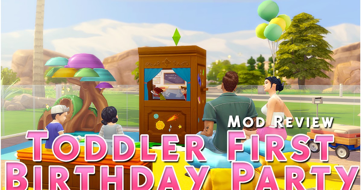 Sims 4 Birthday Party Mod