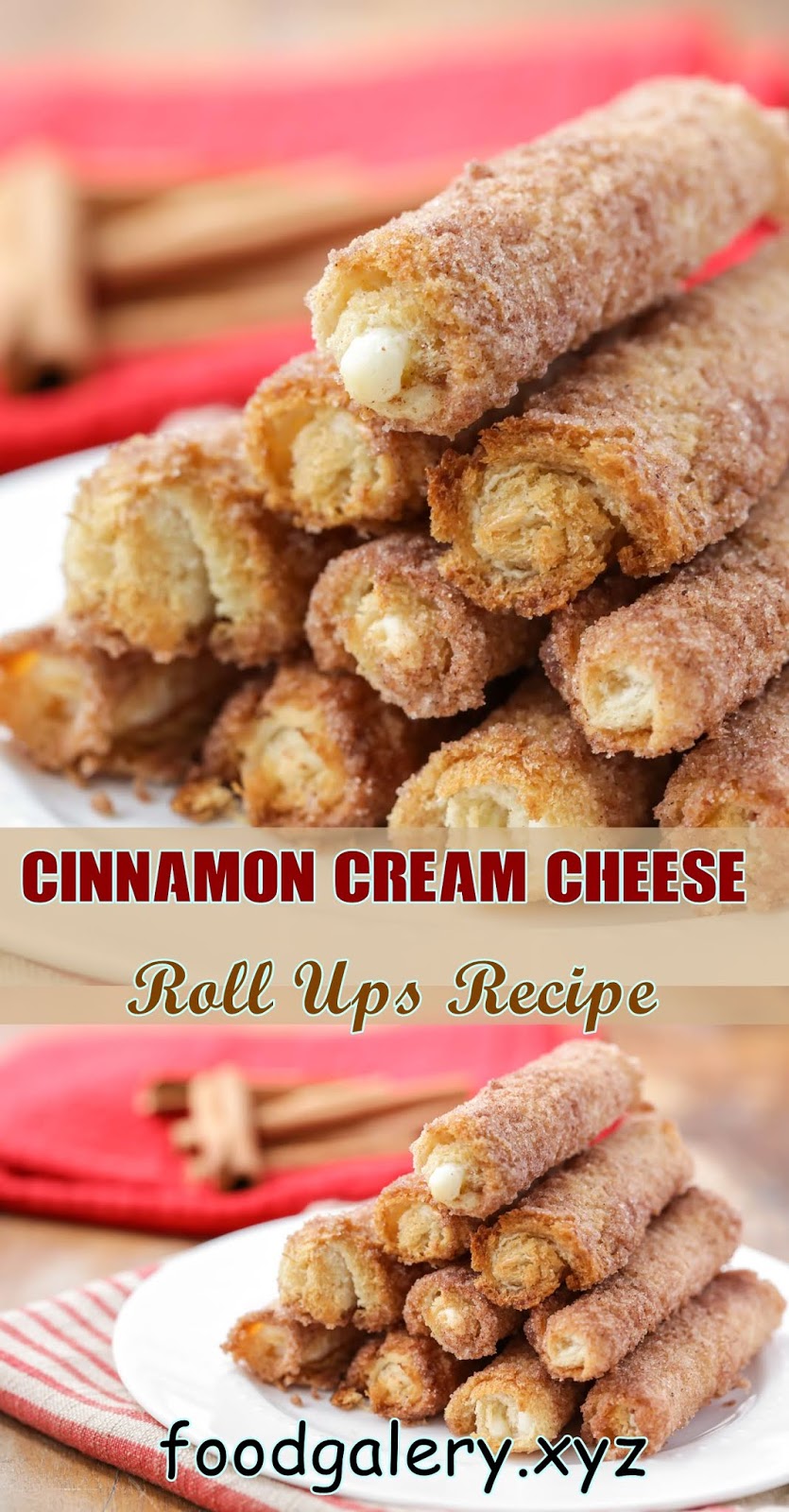 Cinnamon Cream Cheese Roll Ups Recipe