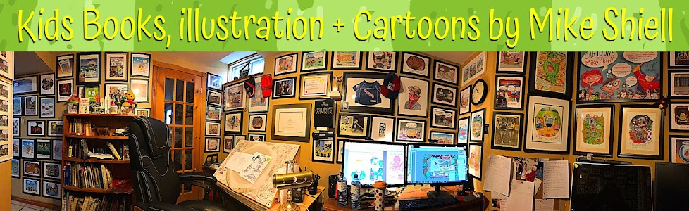 Kids Books, Cartoons, Illustration and Animation by Mike Shiell