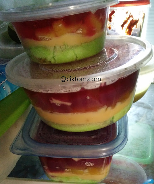 tips cara buat puding triffle