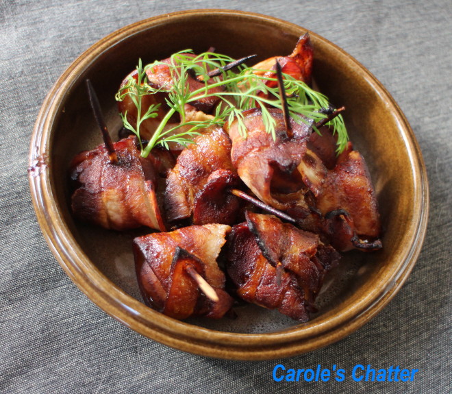 Carole's Chatter Bacon Wrapped Water Chestnuts