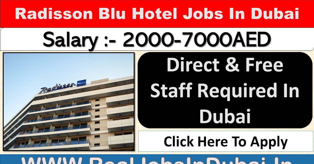 Radisson Blu Careers Jobs In Fujairah UAE 2020