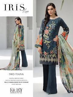 FairLady Iris 2020 Lawn Pakistani Suits Collection