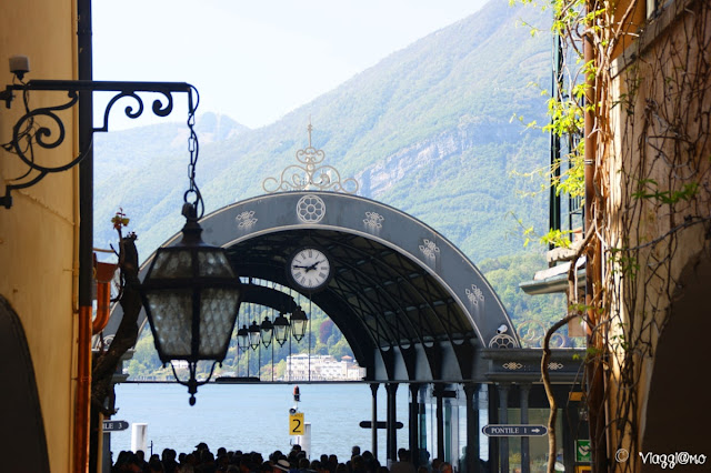 Imbarcadero in stile Bell'Epoque a Bellagio