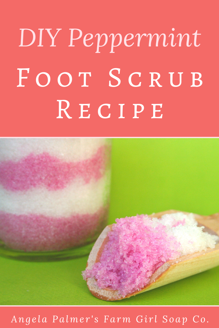 DIY Peppermint Hand & Foot Scrub Recipe