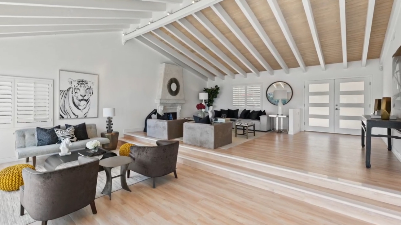 Luxury Home Interior Design Tour vs. Uninhibited jetliner views | 2019 Sunset Plaza Dr | Rita Benelian