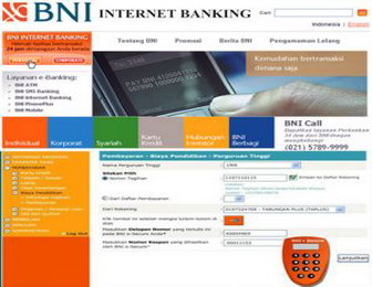 BALI SERVICE COMPUTER: BNI Internet Banking