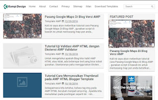 Kompi AMP Blogger Template - kanalmu Kompi AMP Blogger Template - kanalmu