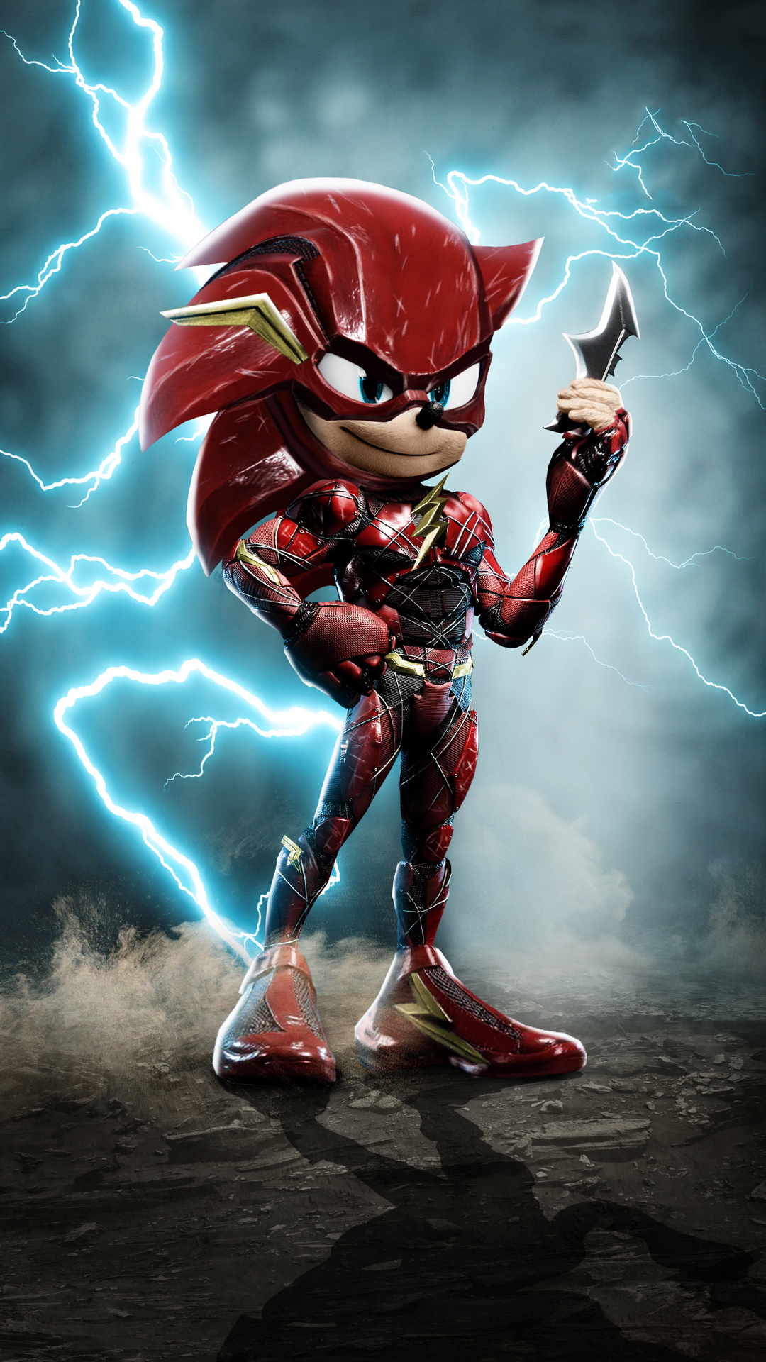 Sonic Flash 4k Wallpaper