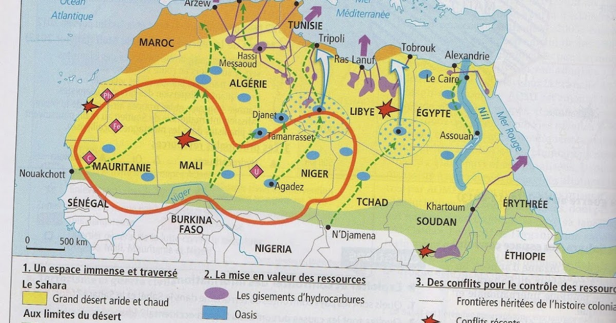 Histgeomontfort TES2 schémas possibles pour le Sahara