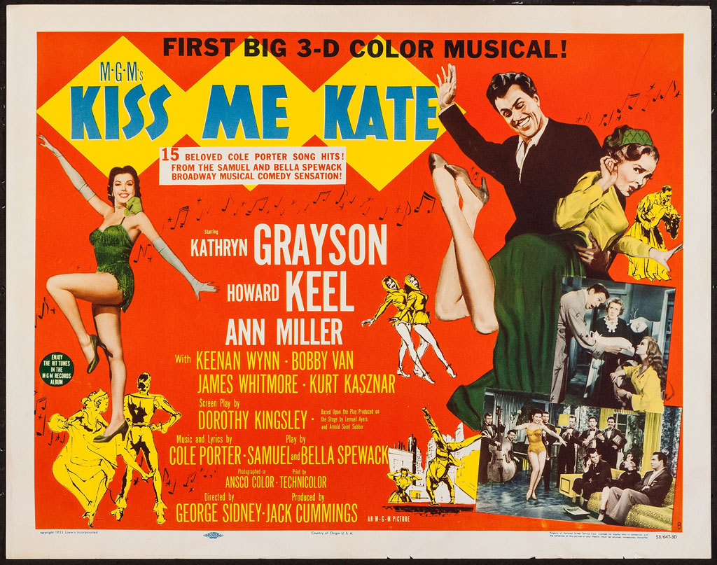 Laura's Musings: Tonight's Movie: Kiss Me Kate (1953) at UCLA