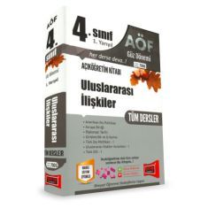 Yargı Açıköğretim 4.Sınıf Uluslararası İlişkiler Tüm Dersler Güz Dönemi Açıköğretim Kitabı Kod:7006 Yargı Açıköğretim 4.Sınıf Uluslararası İlişkiler Tüm Dersler Güz Dönemi Açıköğretim Kitabı Kod:7006