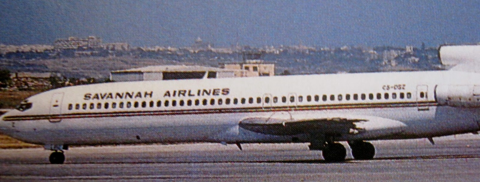 "up,up and away?" Savannah Airlines 727