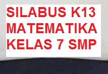 Silabus Matematika K13 Kelas 7 Smp Revisi 2020 Kherysuryawan Id