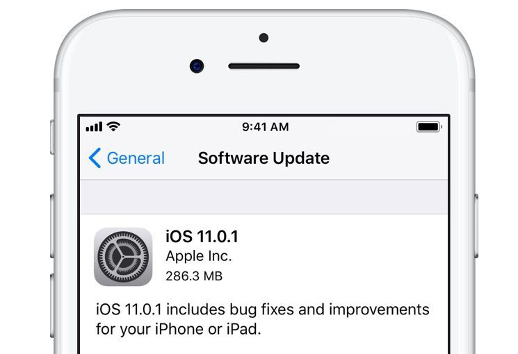 蘋果為iphone 和ipad 發布ios 11 0 1 更新