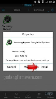 Samsung Galaxy J200F Lupa Password Email