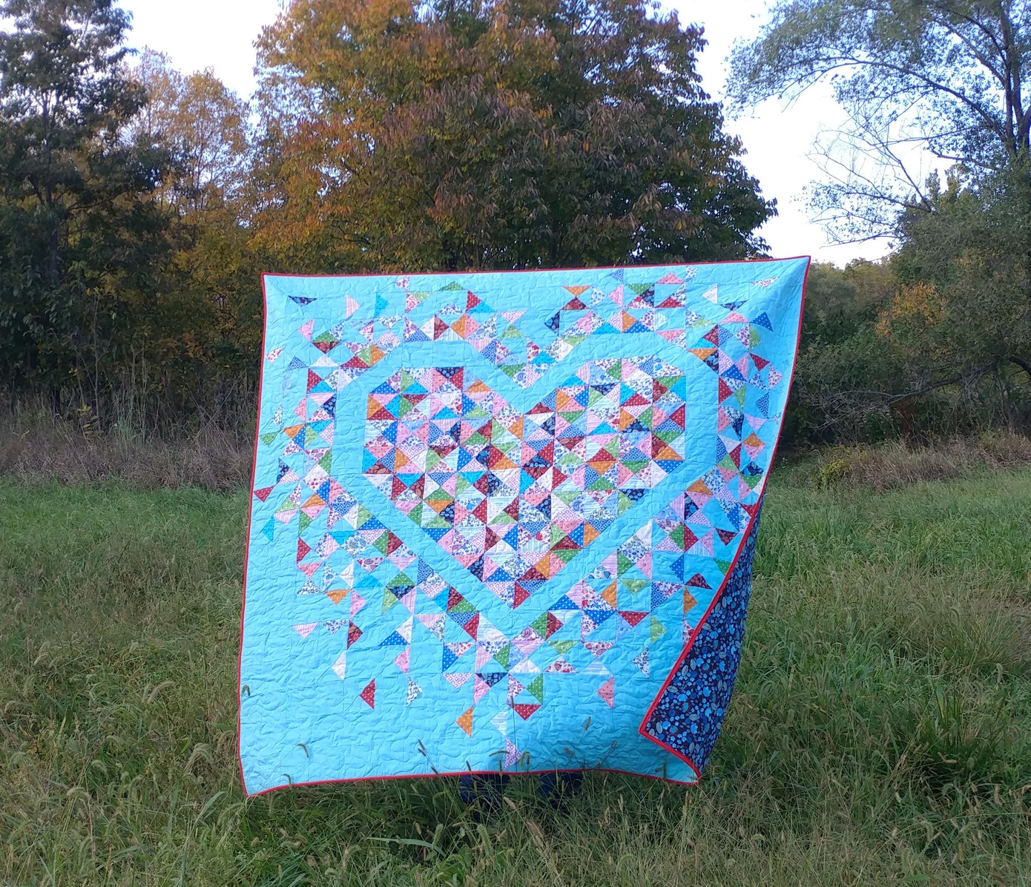 Slice of Pi Quilts Exploding Heart Quilt Along Announcement!