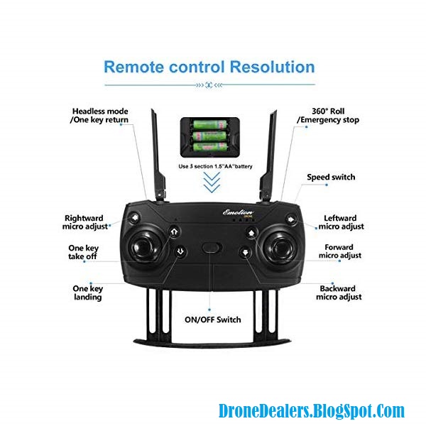 EACHINE E58 DRONE APP CONTROL WIFI FPV QUADCOPTER FOLDABLE