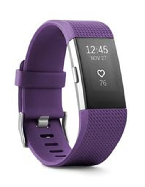 Fitbit Charge 2 Activity Fitness Tracker and Heart Rate Monitor Wristband only $99.95 (was $199.99) with Free Shipping. Available in Plum & Black.