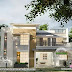 223 square yard traditional mix contemporary house