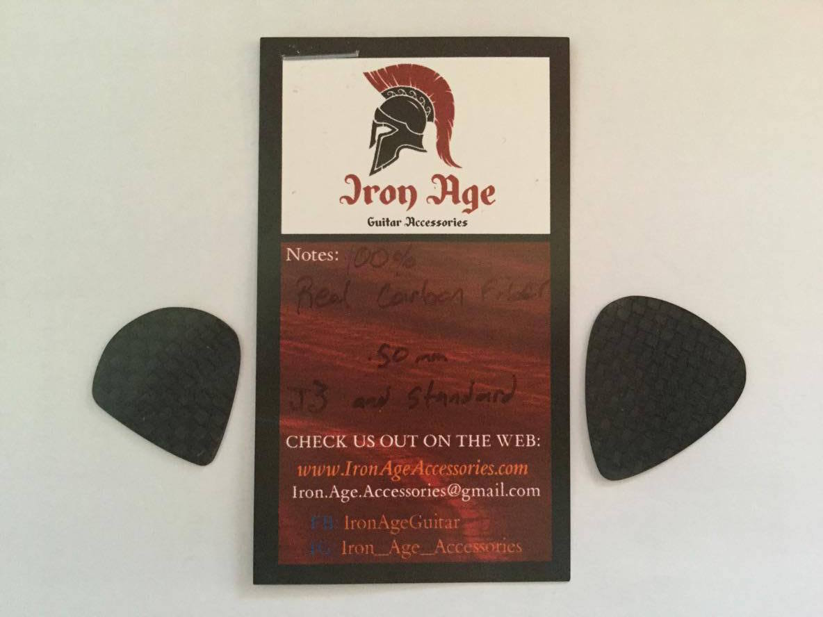 The Pick: Iron Age Guitar Picks - Carbon Fibre?!