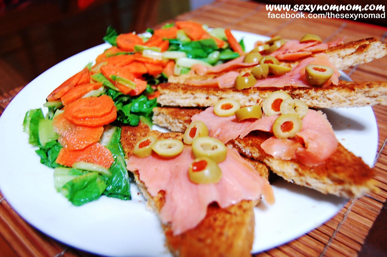 Sexy Nomnom Smoked Salmon on Toast good food for acid reflux and GERD