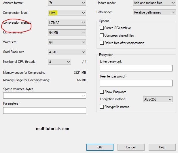 How To Highly Compress Files Using 7Zip And WinRAR