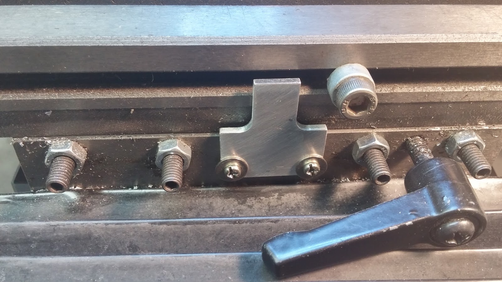Benchtop Machine Shop Mill Table Stops