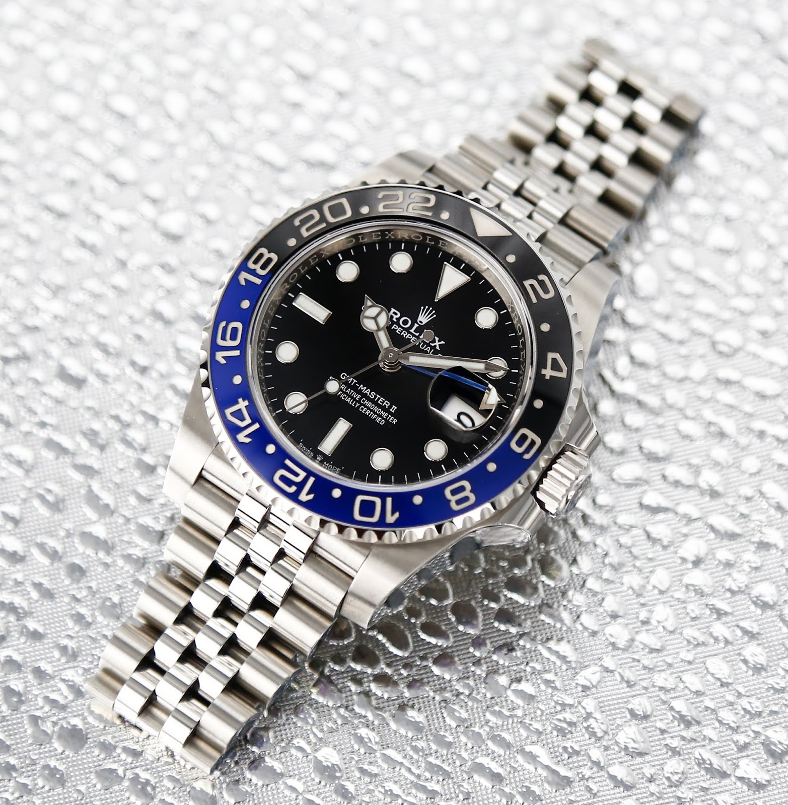 rolex batman size