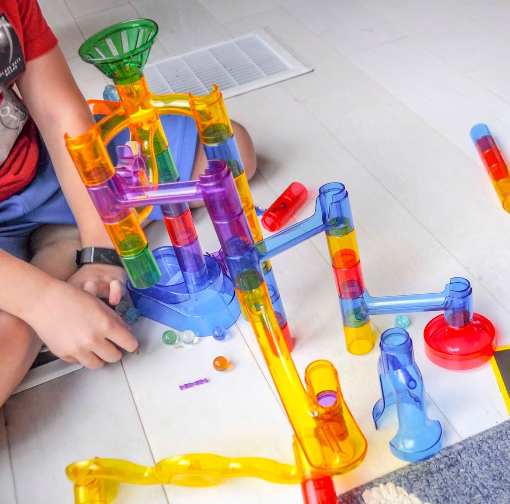 Teach Physics with Glow In the Dark Marble Run Jenny's Crayon Collection