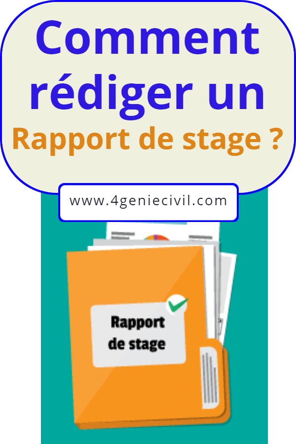 étapes de rédaction d'un rapport de stage - vidéo