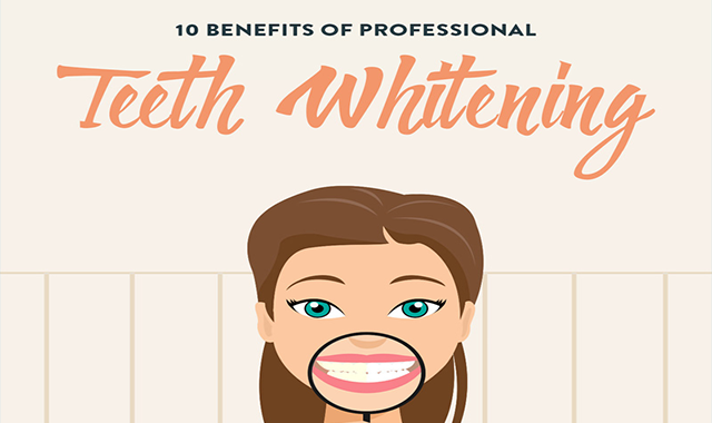 10 Benefits Of Professional Teeth Whitening #Infographic
