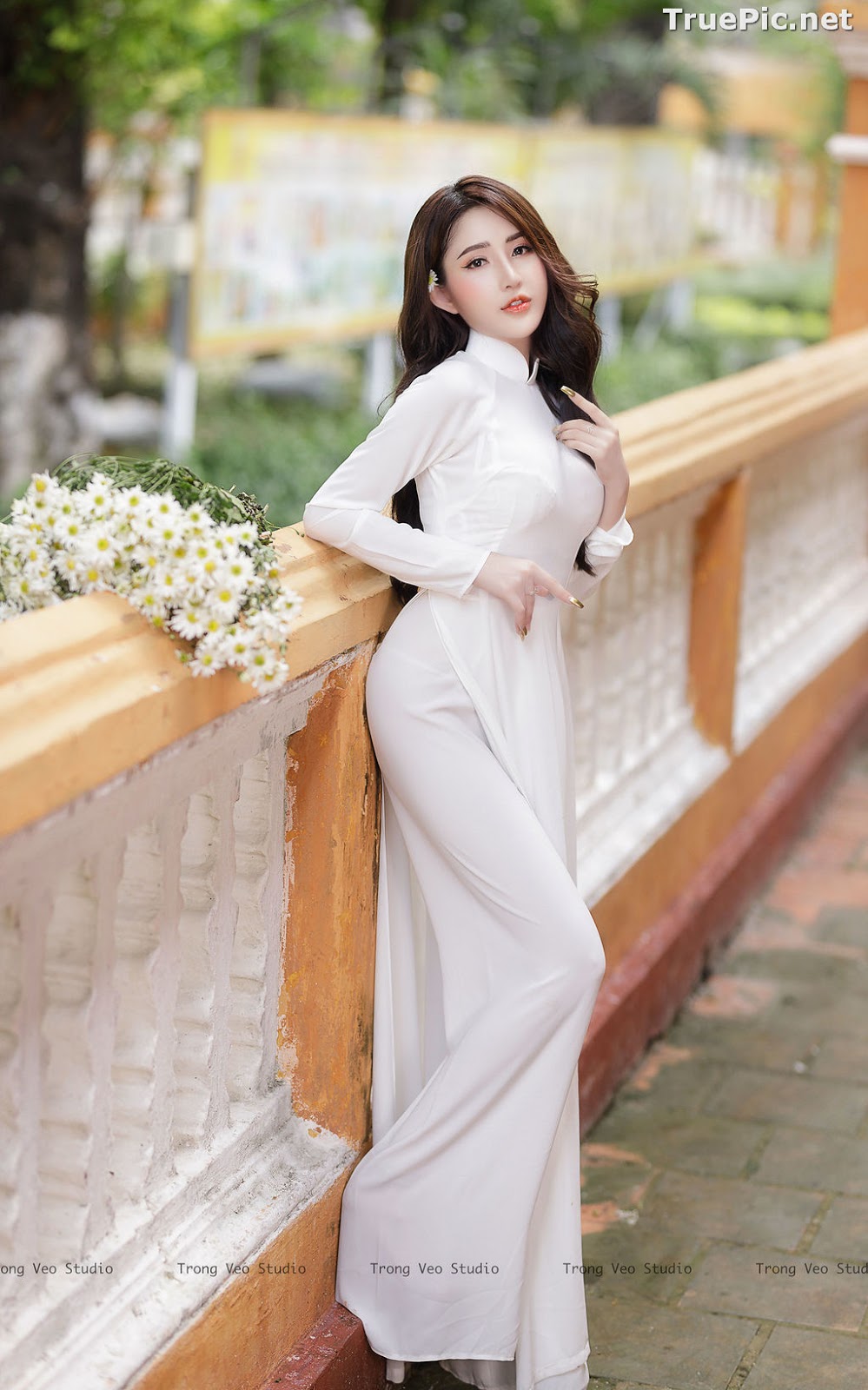 Image The Beauty of Vietnamese Girls with Traditional Dress (Ao Dai) #3 - TruePic.net - Picture-22