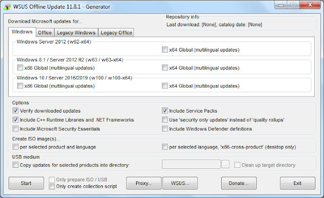 Screenshot WSUS Offline Update 11.8.1 Screenshot WSUS Offline Update 11.8.1