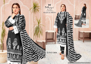 Mishri Black and White Muharram Suits wholesaler